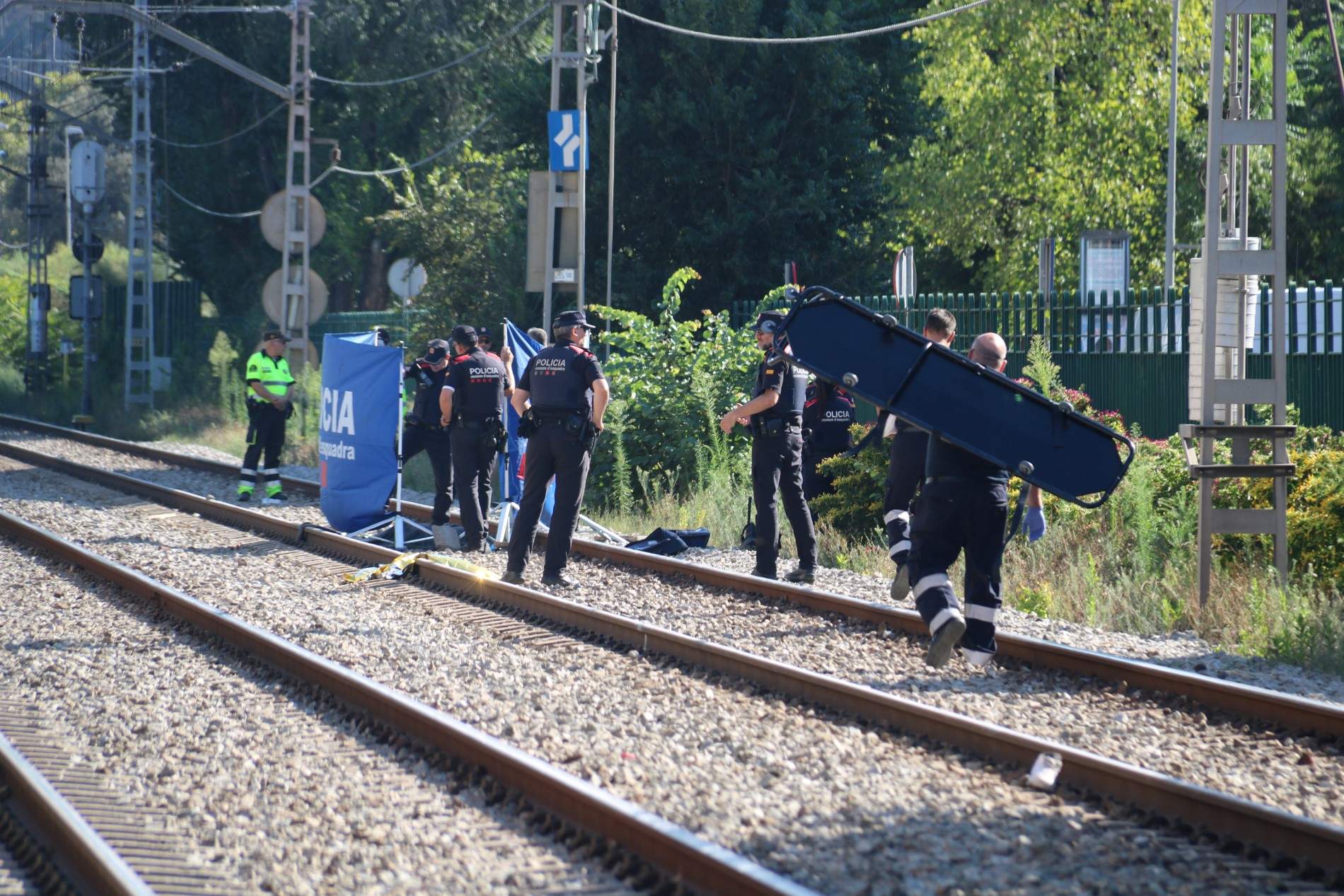 Accident mortal tren Montcada