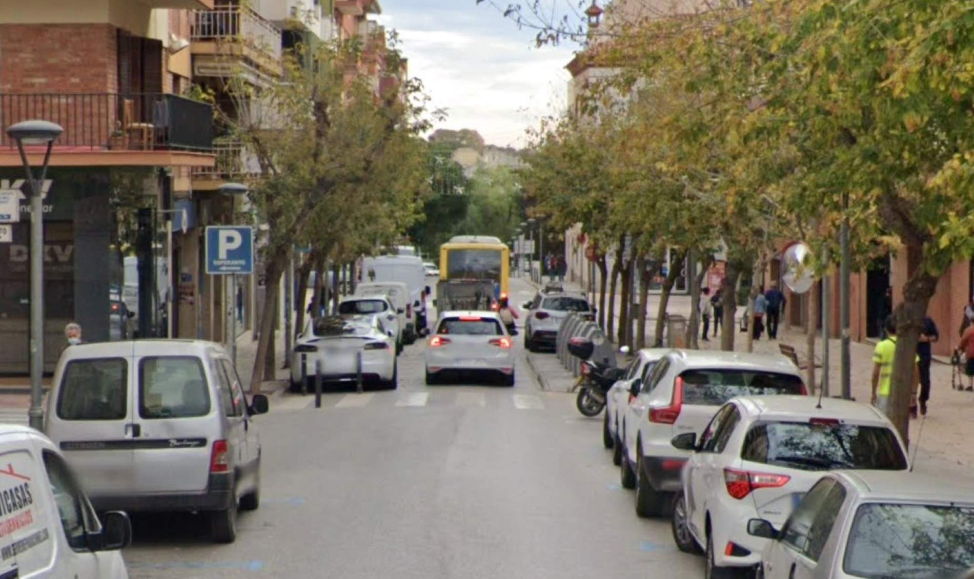 Calle Vallvera Valls Google Street View