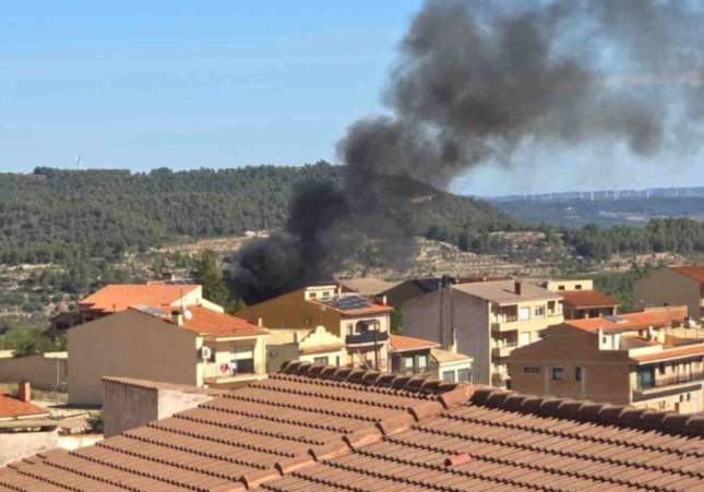 huerta santo joan incendio