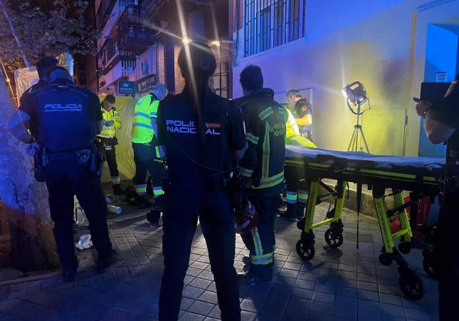 Incendio madrid herida grave