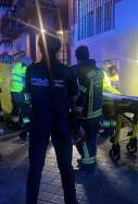 Incendio madrid herida grave
