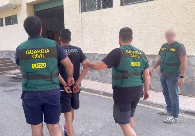 Moussine, fugitivo detenido en Murcia por la Guardia Civil / GC