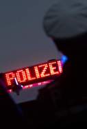 EuropaPress 6253685 illustration 30 november 2023 stuttgart two police officers stand in front