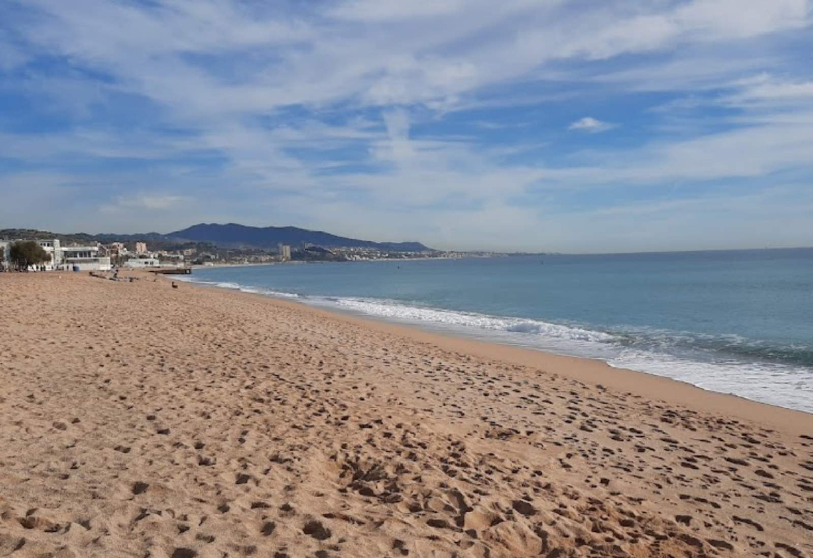 platja de l'estació badalona