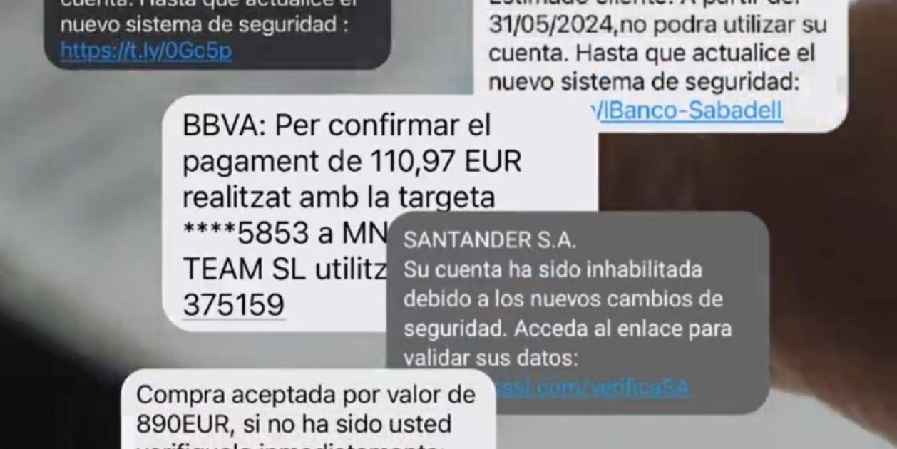 Alerta por la estafa del SMS: los Mossos avisan de una oleada de ...