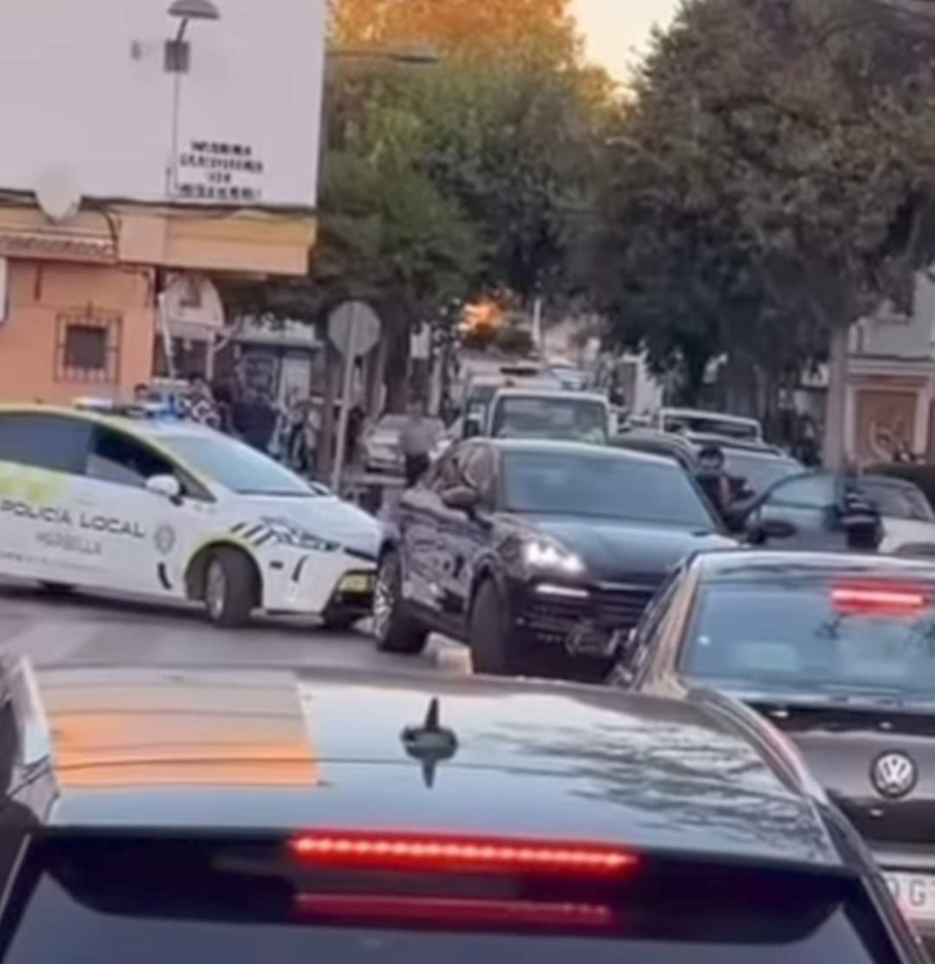 Menor detenido Marbella Porsche 