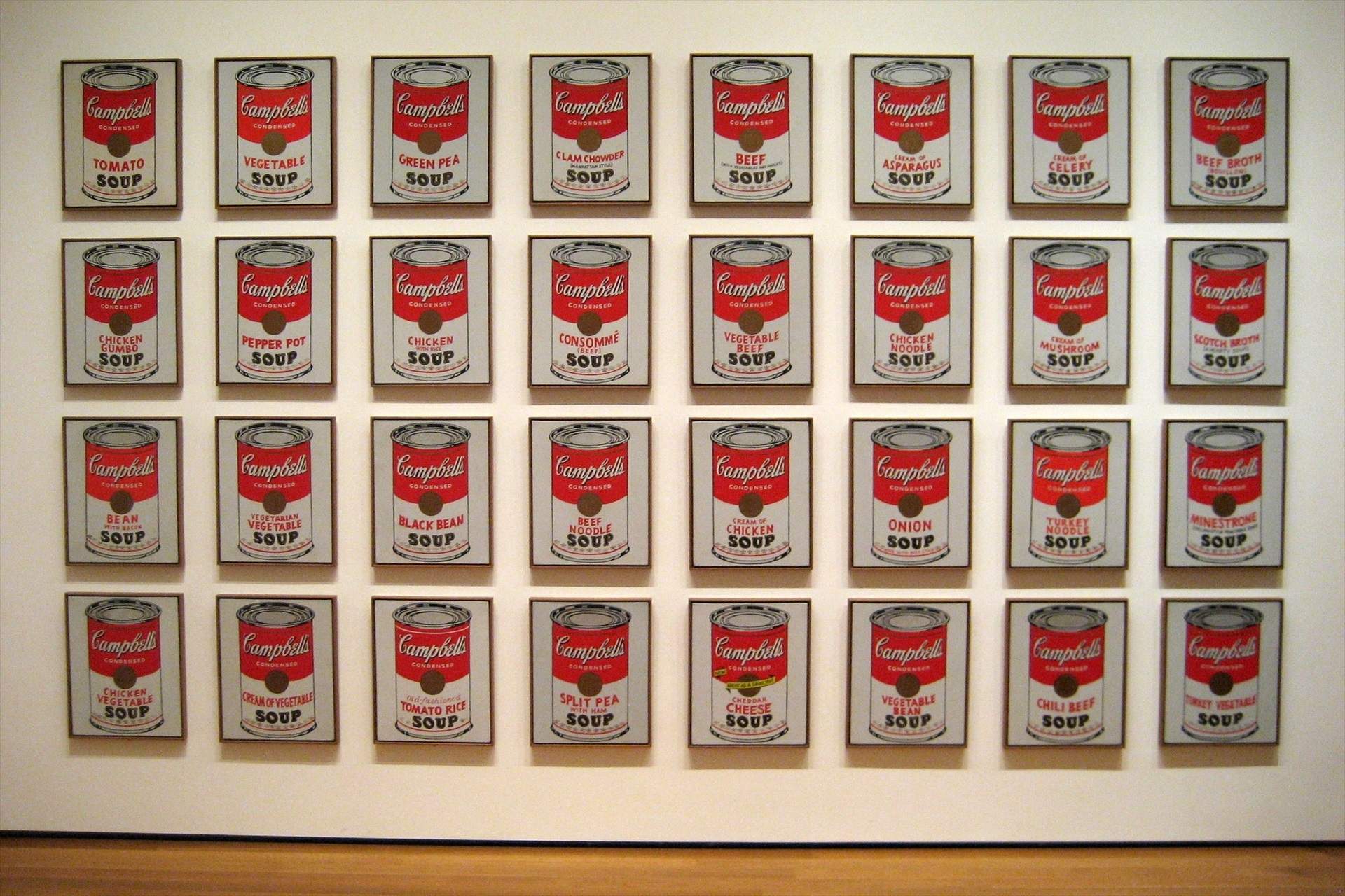 EuropaPress 5039601 latas sopa campbell andy warhol exponen galeria nacional australia canberra