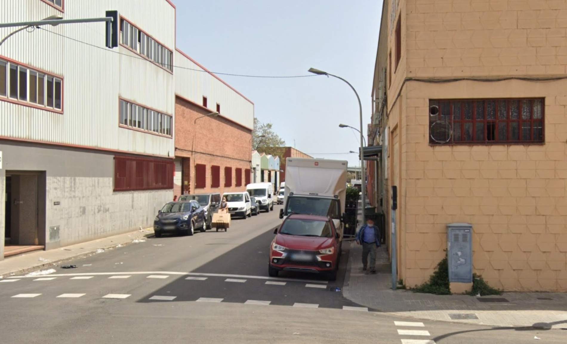 Carrer Sant Lluc Badalona Google Street View