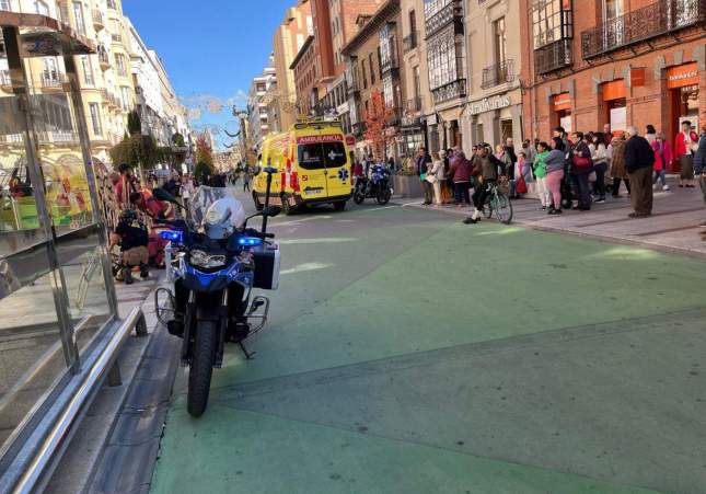 Incidente con el adorno navideño en León Ayuntamiento