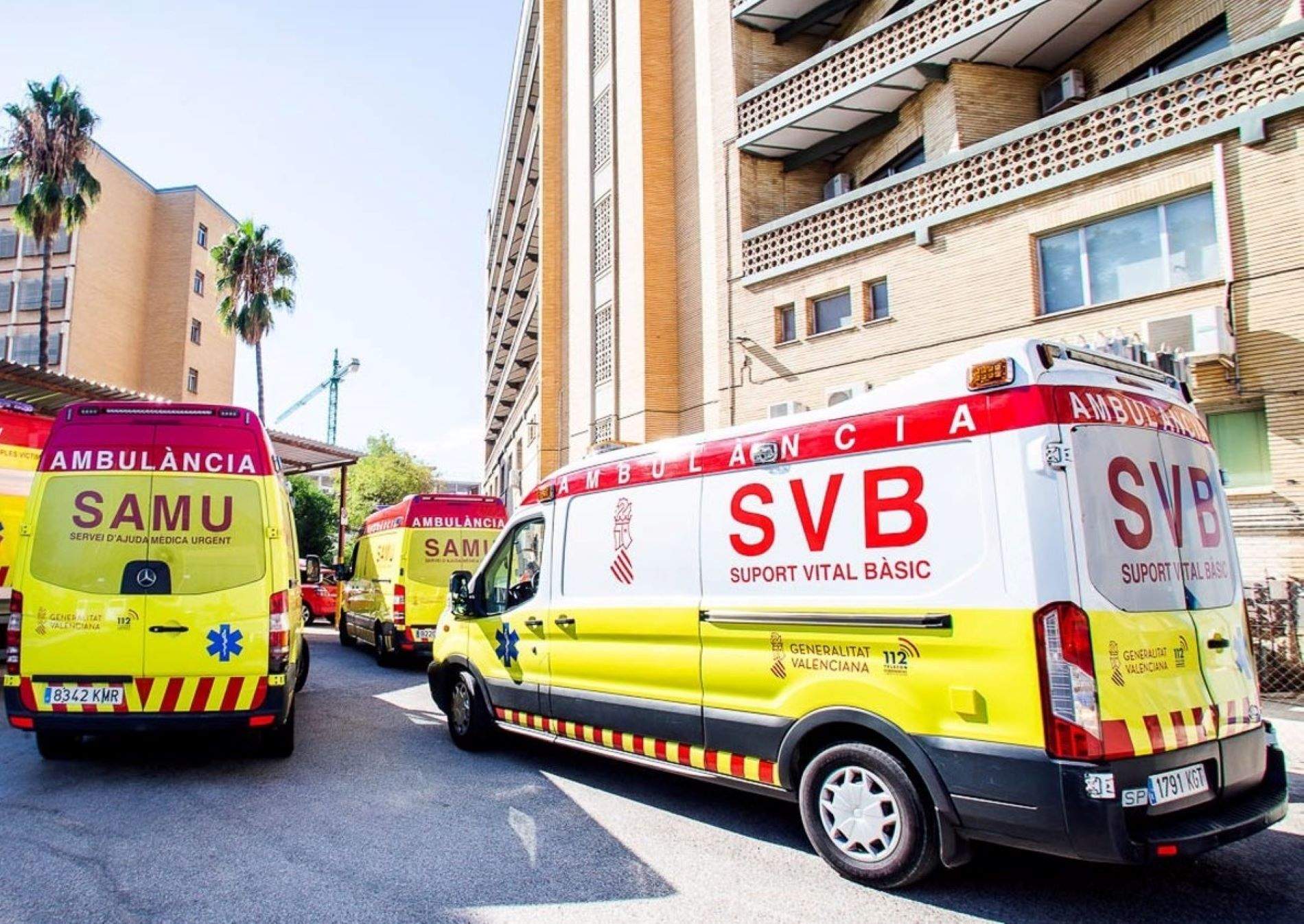 Ambulancies SAMU i SVB Pais Valencia / Europa Press