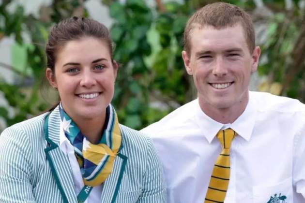 Rohan Dennis Melissa Hoskins / Foto: EFE