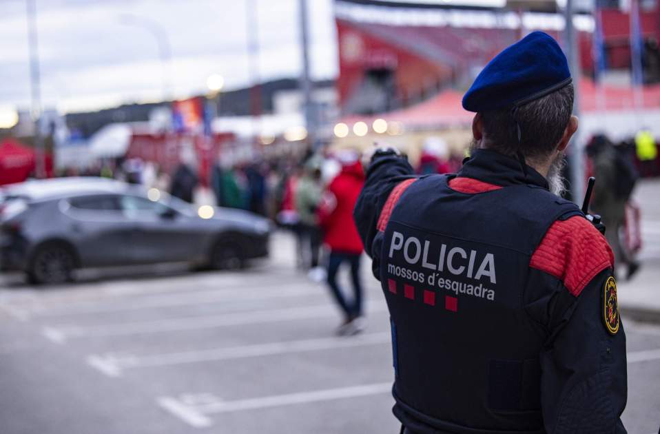 Dispositiu Mossos Esquadra partit xampions futbol girona liverpool34