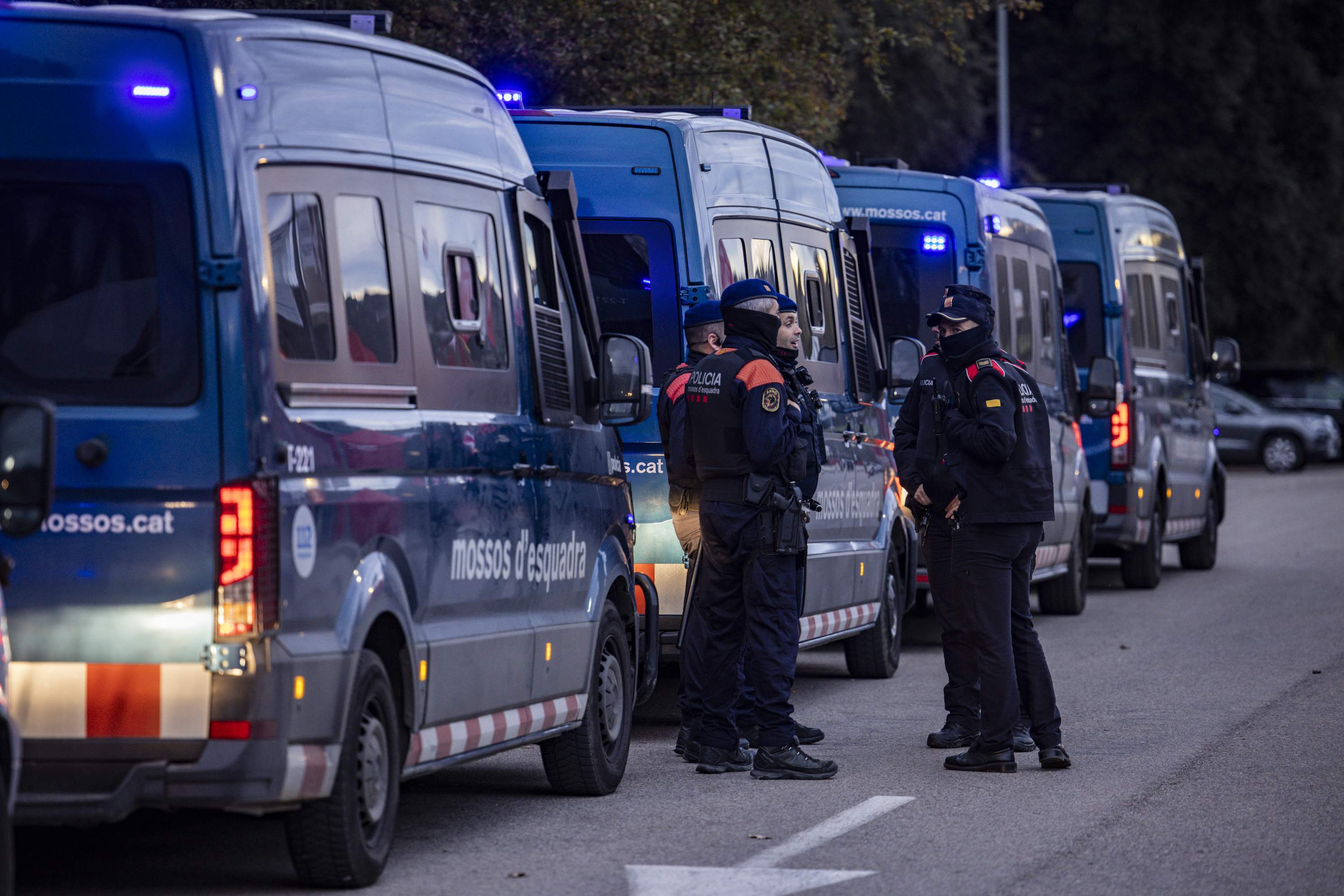 Dispositiu Mossos Esquadra partit xampions futbol girona liverpool36