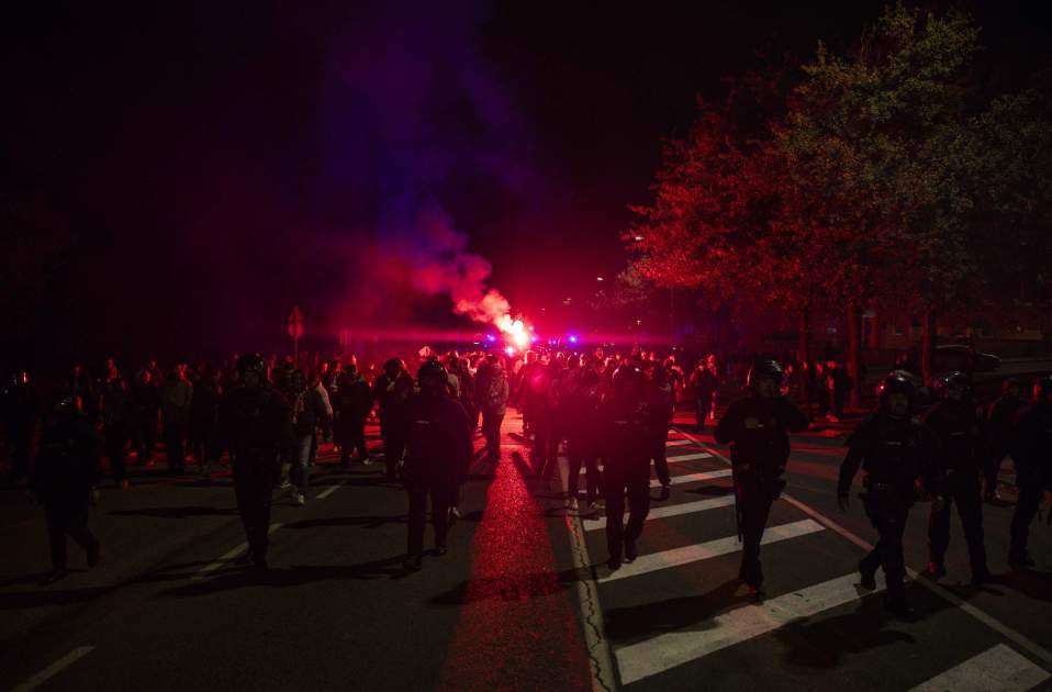 Dispositiu Mossos Esquadra partit xampions futbol girona liverpool46