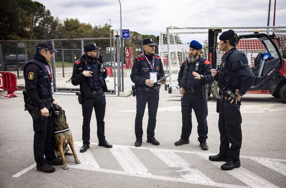 Dispositiu Mossos Esquadra partit xampions futbol girona liverpool07