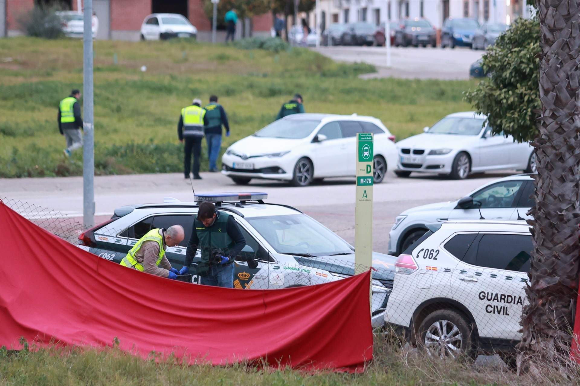 EuropaPress 6439879 servicios funerarios guardia civil trabajan lugar donde encuentra cadaver