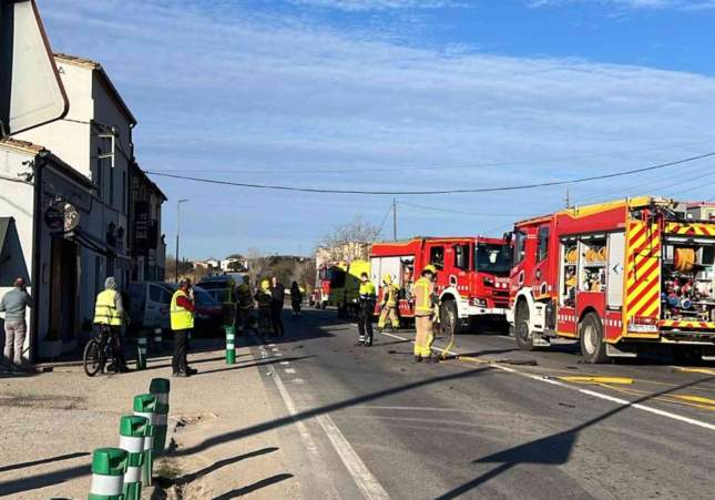 accident ambulancia llambrilles