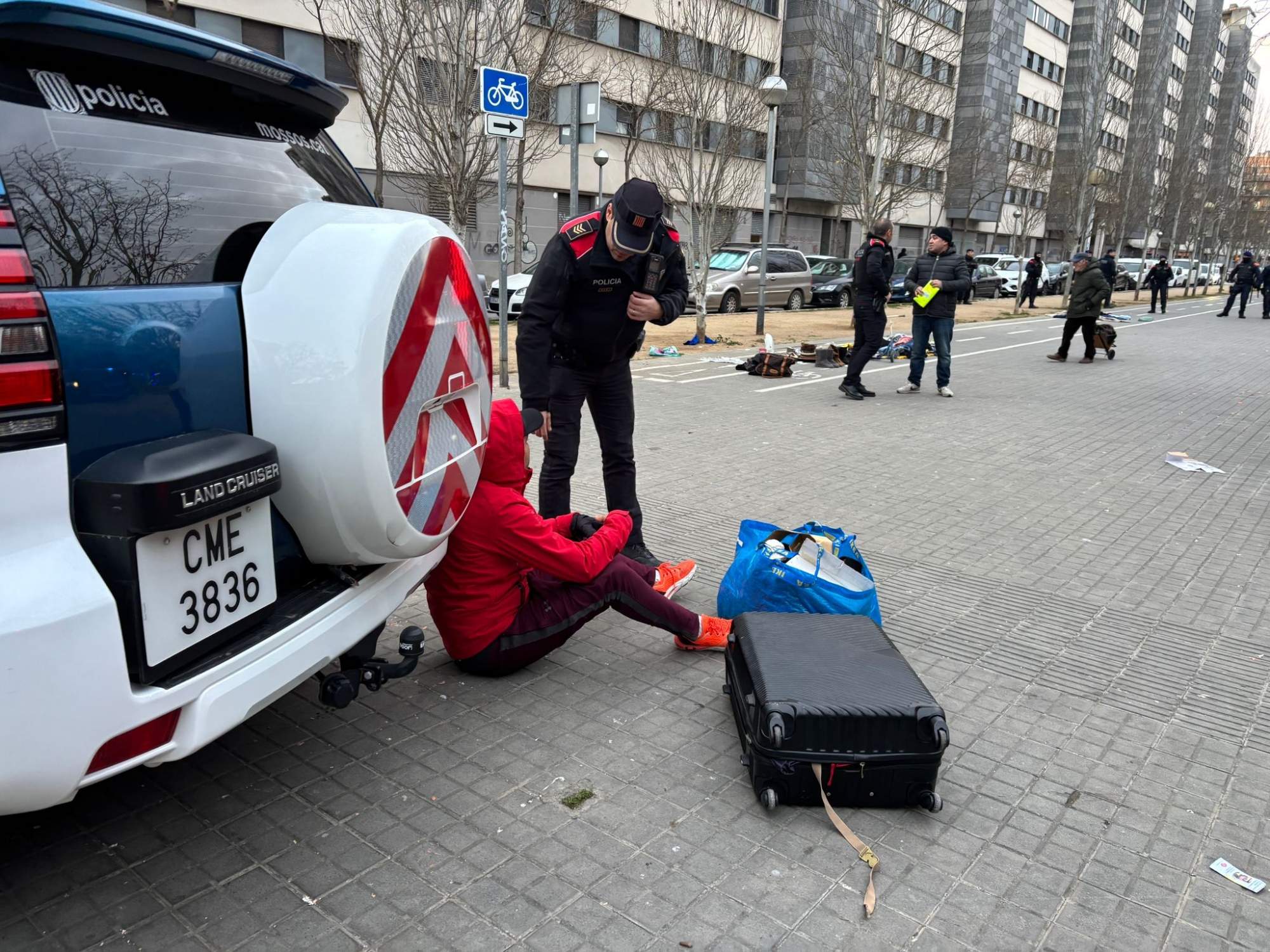 Mossos Mercat Miseria Badalona