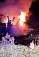 Incendi camió Agullana Bombers