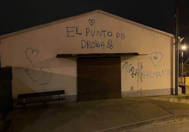 Pintada Punto de droga Girona