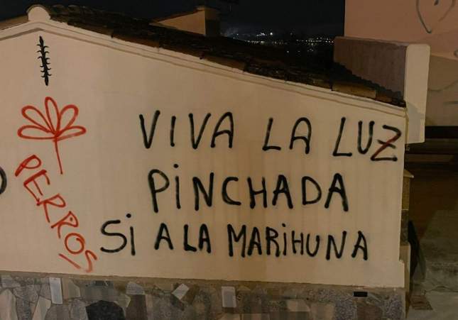 Viva la luz pinchada si en la marihuana