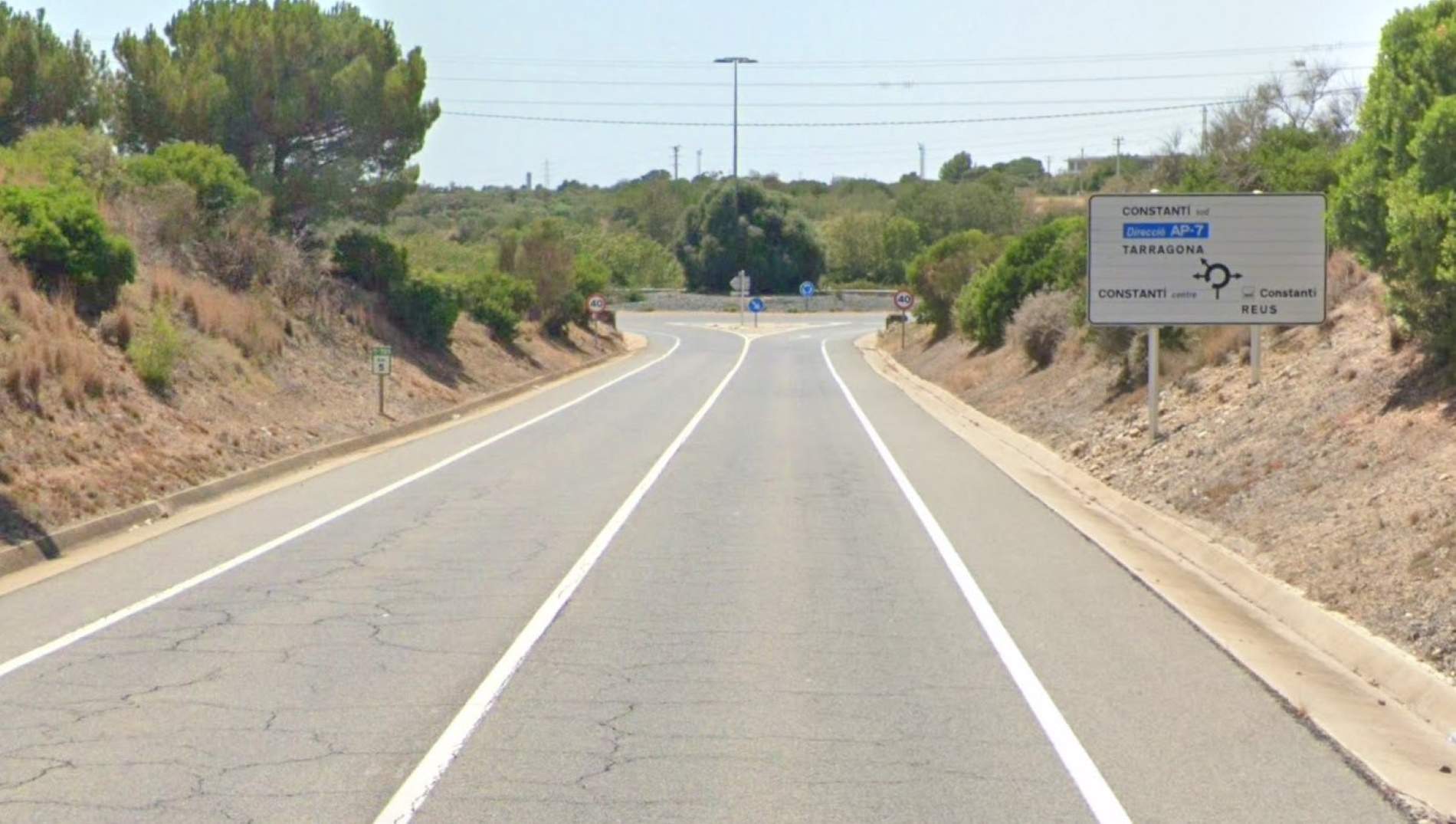 carretera Constantí Google Street View