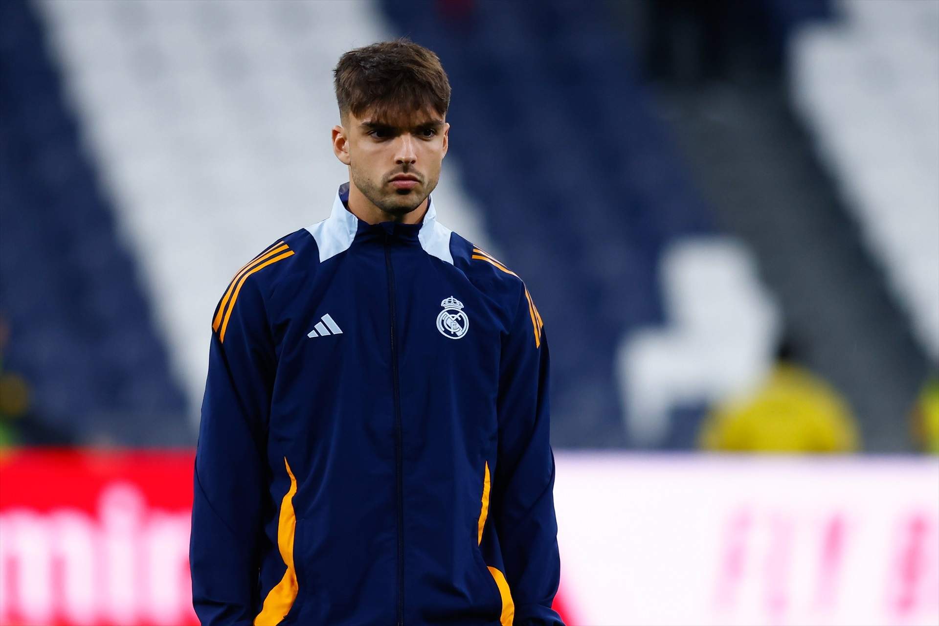 EuropaPress 6507589 raul asencio of real madrid looks on during the spanish league laliga ea