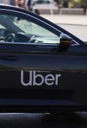 Un coche de Uber