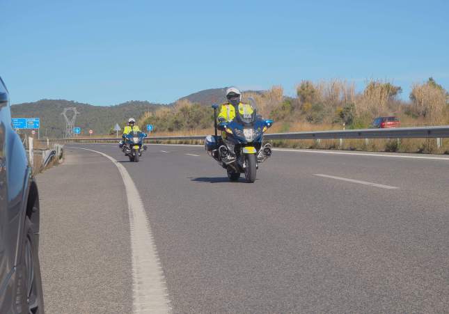 mossos transit boxer moto