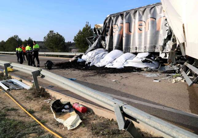 accident mortal camions batea anna ferras acn