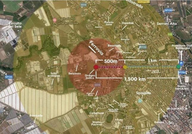 mapa battipaglia mapa battipaglia