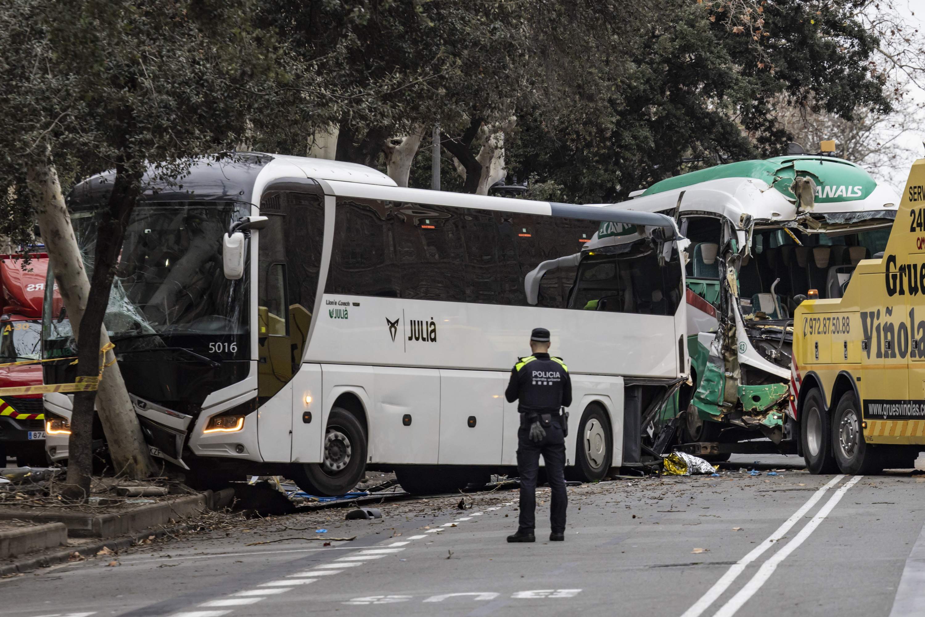 Accident diagonal bus / Foto: Carlos Baglietto