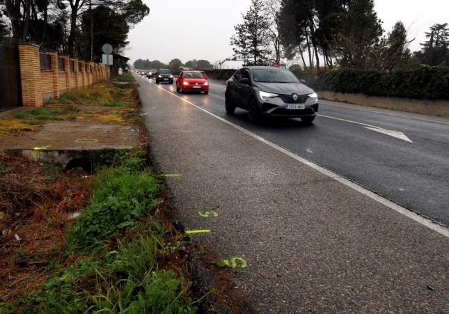 Punt on ha tingut lloc l'accident a Lleida / Roger Segura, ACN