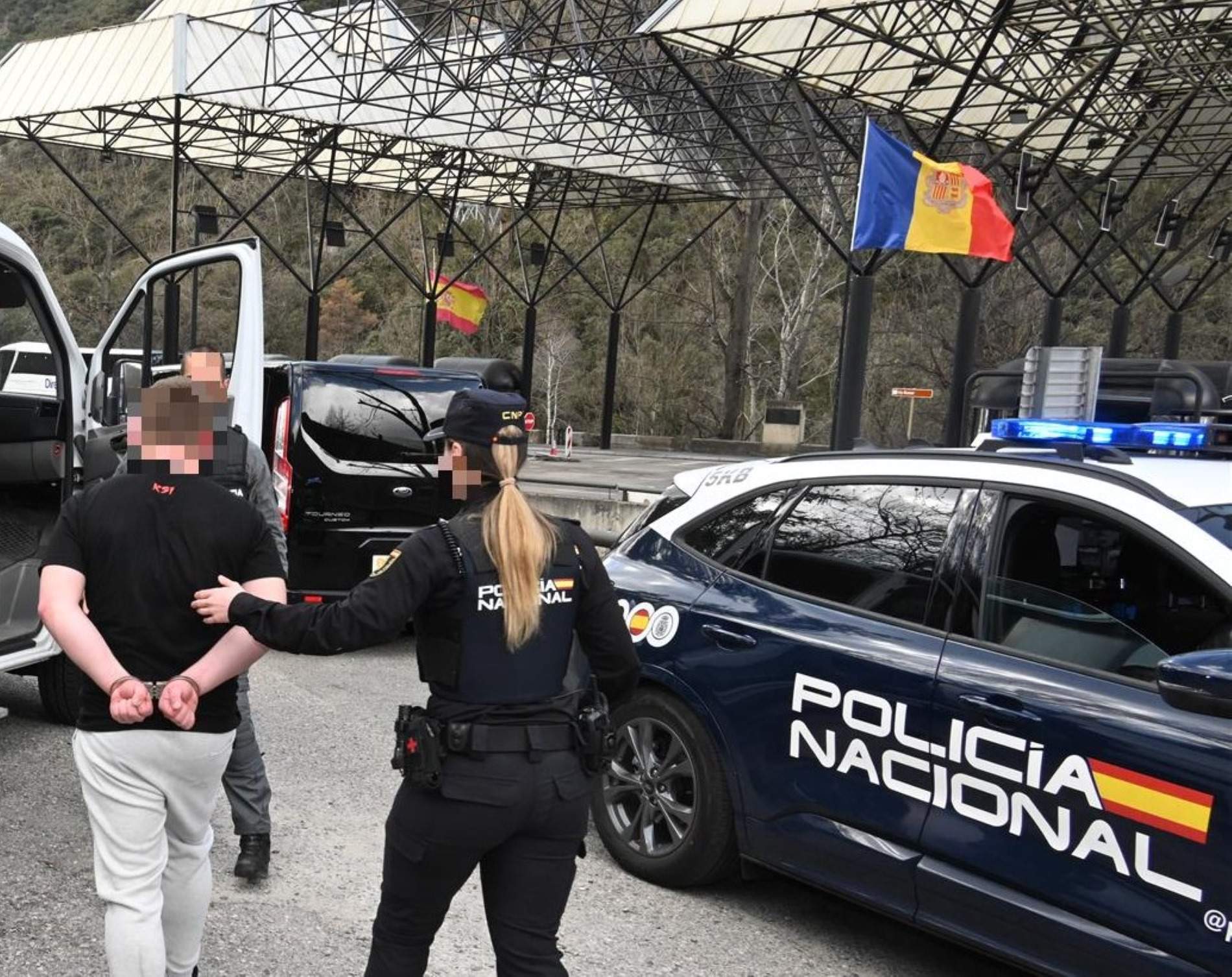 Foto recurso frontera Andorra España CNP PA