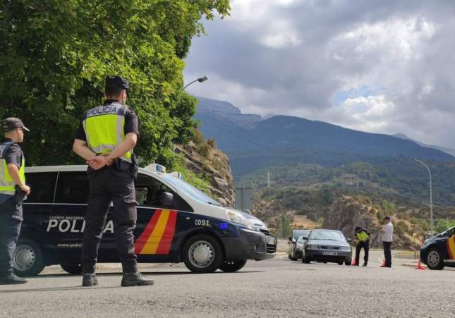 EuropaPress 4769722 detienen provincia huesca cerca frontera francia hombre trasladar