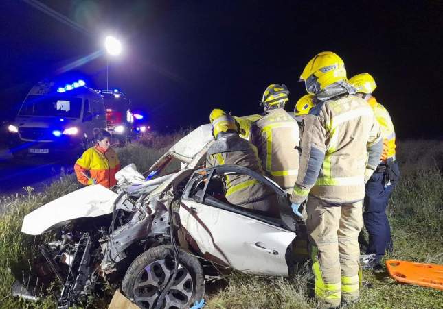 accidente Corbins Bombers