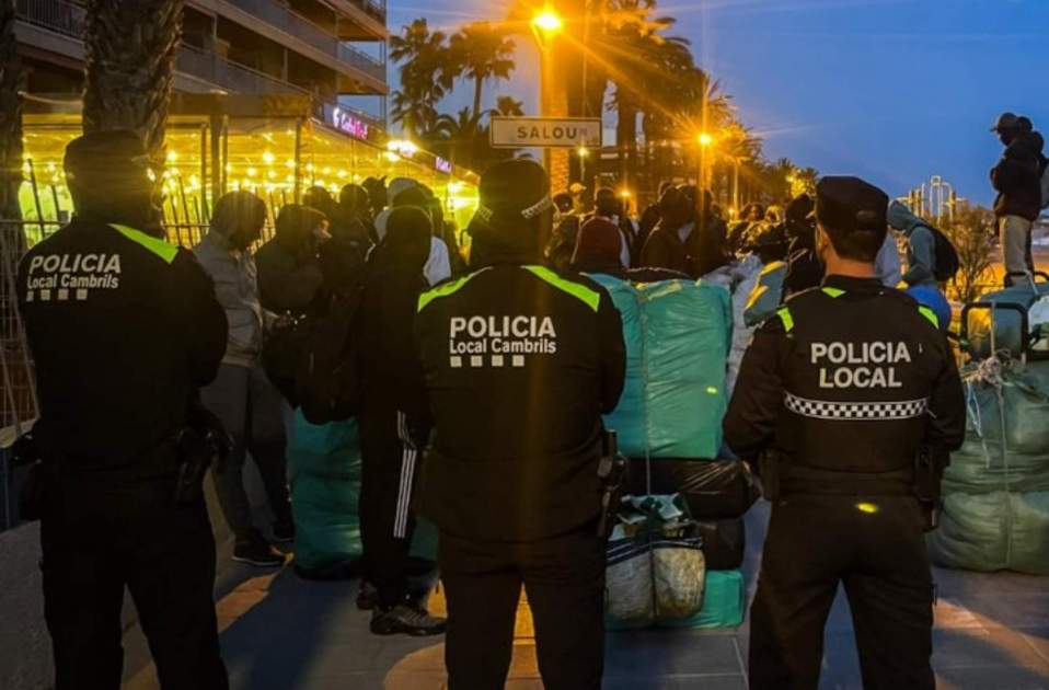 Policia Cambrils TopManta Policia Cambrils TopManta