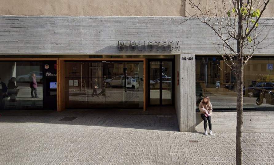 Biblioteca Abelló Barcelona Google Street View