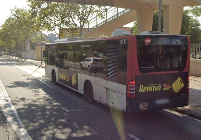 TMB 76 Vall d'Hebron Barcelona Google Street View