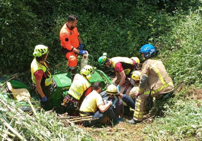 accident tractor piera