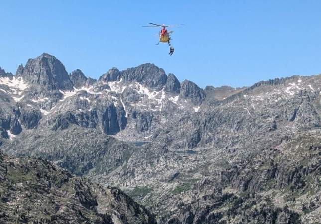 rescate Valle de Boí Bomberos