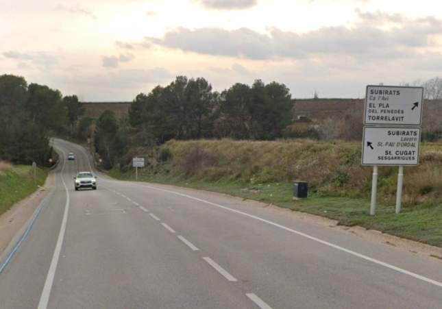 Subirats carretera GSV