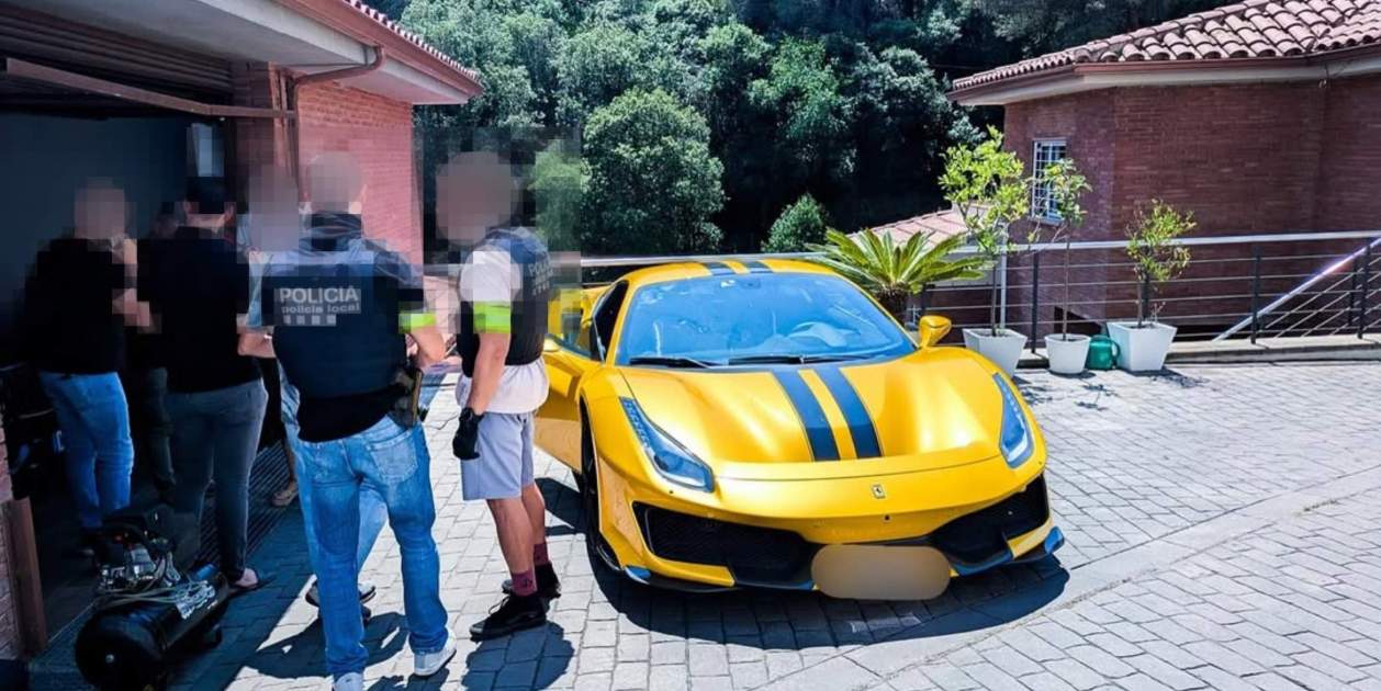 El robo de un Ferrari en Roses destapa en Alella una organización ...