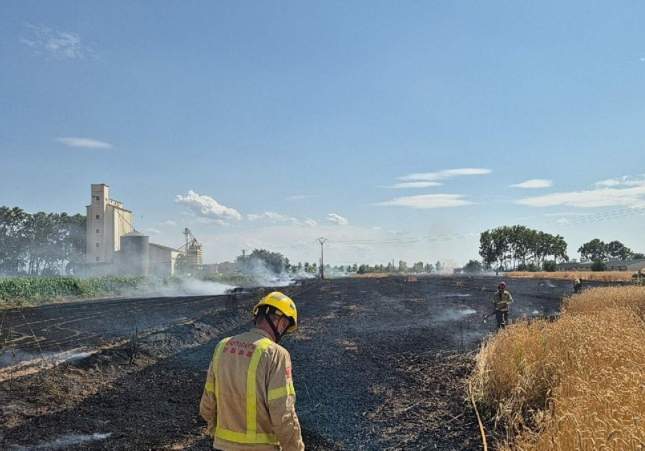 Incendio Vilanova de Bellpuig