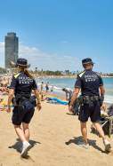 recurs guardia urbana platja barcelona