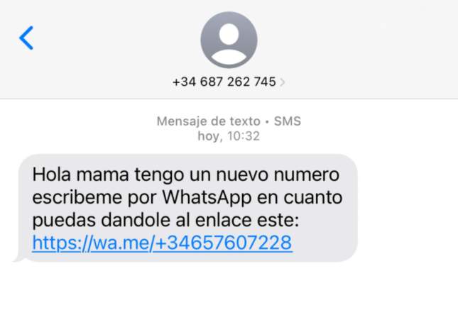 estafa sms trucada fill