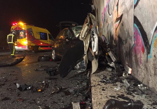 accident Victor m50 Madrid accident Victor m50 Madrid