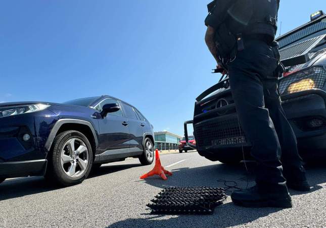 Imatges de l'operació 'IlegalPark' / GRS Imatges de l'operació 'IlegalPark' / GRS