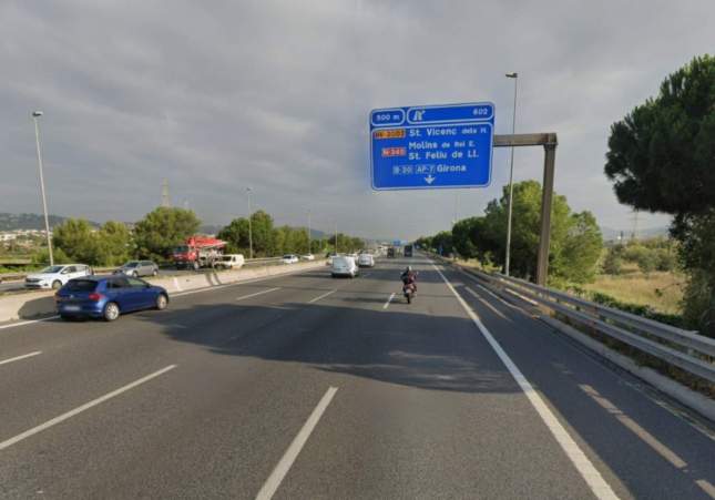 accident sant feliu de llobregat