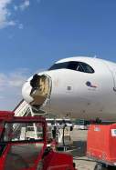 avión dañado iberia morro